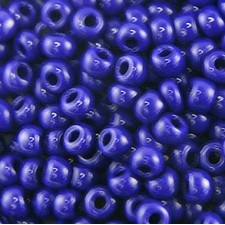 Preciosa Czech Seed Beads 11/0 - Opaque Navy Blue - (25g Bag)