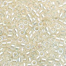 Miyuki Delica Beads - 11/0 DB109 - Transparent Crystal AB - 50g Bulk