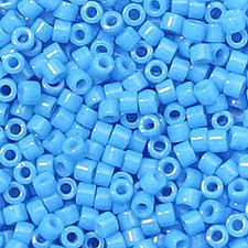 Miyuki Delica Beads Dyed Opaque Capri Blue 11/0 5g DB659