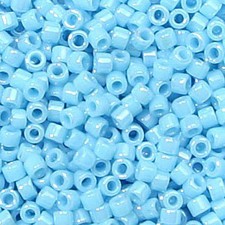 Miyuki Delica Beads 11/0 DB215 Opaque Sky Blue Lustre