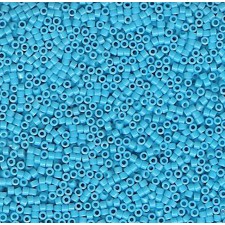 Miyuki Delica Beads 11/0 DB725 Opaque Light blue