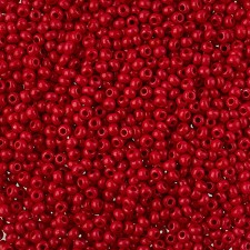Preciosa Czech Seed Beads 10/0 - Terra Intensive Red (25g Bag)