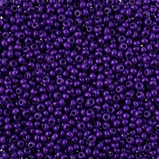 Preciosa Czech Seed Beads 10/0 - Terra Intensive Purple (25g Bag)