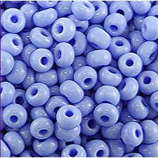 Preciosa Czech Seed Beads 10/0 - Opaque Powder Blue 25g Bag