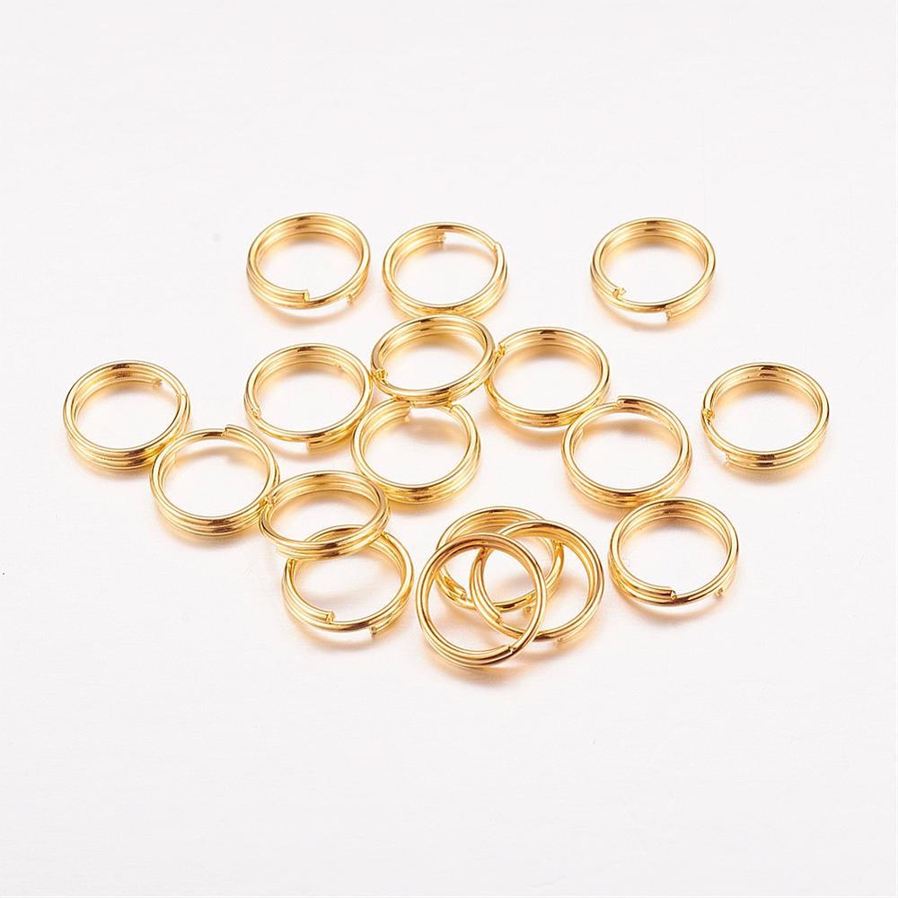 Stainless Steel Open Jump Rings Round Split Ring | Stainless Steel Jump  Ring 8mm - Jewelry Findings & Components - Aliexpress
