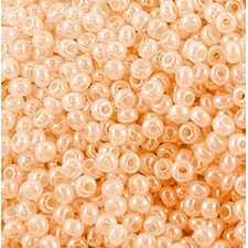 Preciosa Czech Seed Beads 10/0 - Pearlized Orange 37188 - (25g Bag)