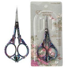 Scissors Stainless Steel Embroidery Sewing Shears Retro Style Bird