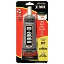 E6000 Clear Craft Glue 59.1ml (2 oz) - Strong Bonding Adhesive for Crafting