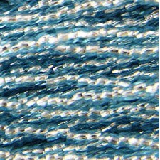 3 CUT SILVERLINED 12/0 - Aqua (Full Hank)
