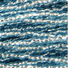 3 Cut Seed Beads Preciosa Czech Silverlined 12/0 - Aqua Blue Full Hank