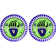1" Epoxy Cab - Bear Paw (Pair)