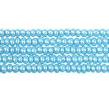 Preciosa Czech Seed Beads Opaque Lustre 11/0 - Blue Turquoise (Full Hank)
