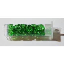 Glass Chip Beads - Green (8gram Vial)