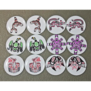 1" Epoxy Cab - West Coast Design Cab Set  (Set of 12)