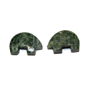Tree Agate - Carved Zuni Bear (Pack of 2)