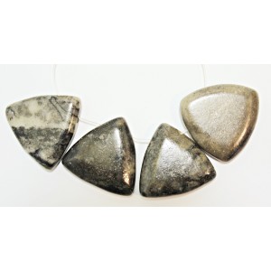 Picasso marble Natural 24x24mm Drop (Pack of 4)