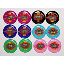 Native Design - One Inch Round Cab Set of 12