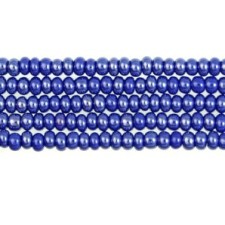 Preciosa Czech Seed Beads Opaque Lustre 11/0 -  Royal Blue (Full Hank)