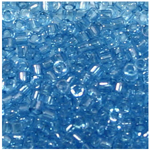 Delica - Transparent Blue Lustre 11/0