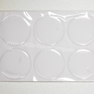 Clear Epoxy 1 1/2" Round Dome Stickers