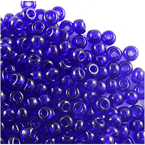 Transparent 10/0 - Cobalt Blue (5" Vial 23g)