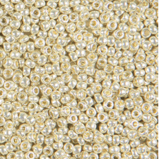 Preciosa Czech Seed Beads Metallic 10/0  - Silver - 23g Vial