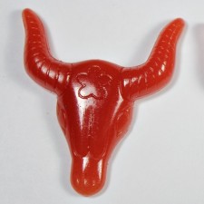 Red Bull Steer Resin Flatback Cabochon