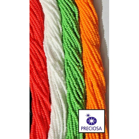 Preciosa Czech - Opaque 11/0 Seed Bead Set 4 Hanks