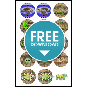 FREE - 1" Round Turtle Cab images - PDF Download