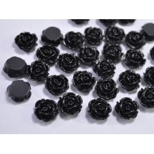 1pc Grab Bin - Resin Cabochon Flatback Flower 10mm