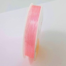 Transparent Stretchy Beading Cord 0.8mm - Neon Yellow