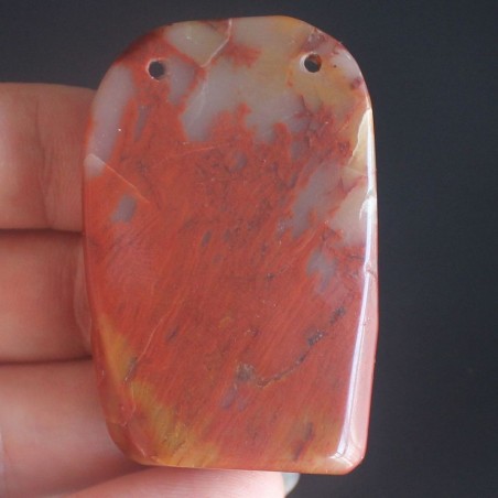 Carved Bird Stone Pendant