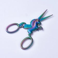 Unicorn Horse Stainless Steel  Embroidery Sewing Shears Scissors 