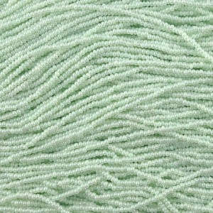Preciosa Czech Seed Beads Pearlized 11/0 - Lt. Green (Full Hank)