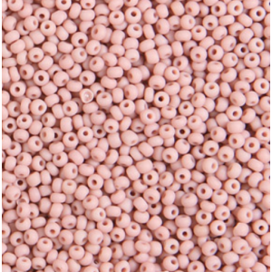 Preciosa Czech Seed Beads Matte 10/0 - Opaque Pink (25g Bag)