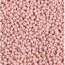 Preciosa Czech Seed Beads Matte 10/0 - Opaque Pink - 25g Bag