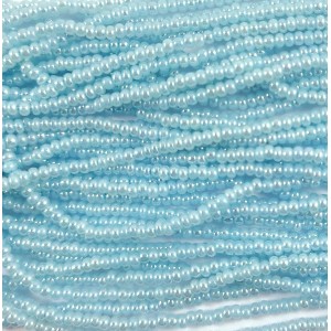 Preciosa Czech Seed Beads Pearlized 11/0 - Baby Blue (Full Hank)