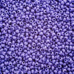 Preciosa Czech Seed Beads 10/0 - Opaque Violet - 25g Bag