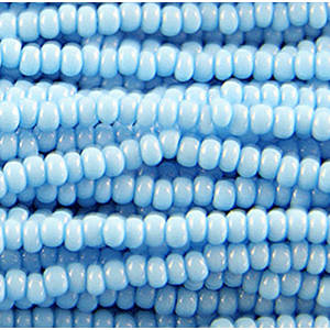 Preciosa Czech Seed Beads Opaque 11/0 - Lt. Blue Turquoise (Full Hank)